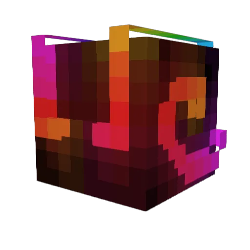 axelwilly Minecraft avatar head, 3D render