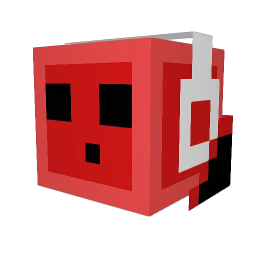 axeman2468 Minecraft avatar head, 3D render
