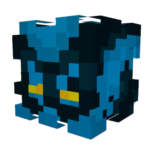 axemyth Minecraft avatar head, 3D render
