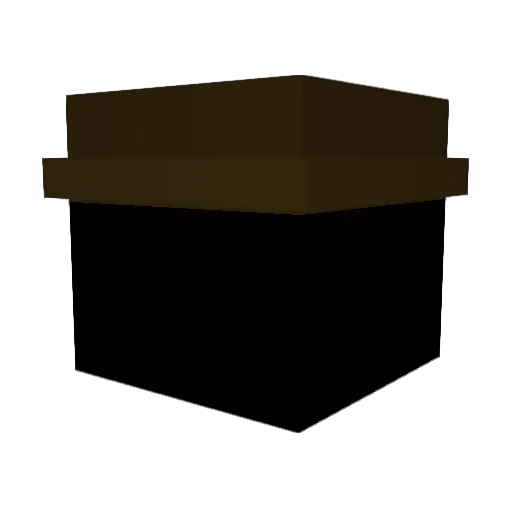 axesq Minecraft avatar head, 3D render