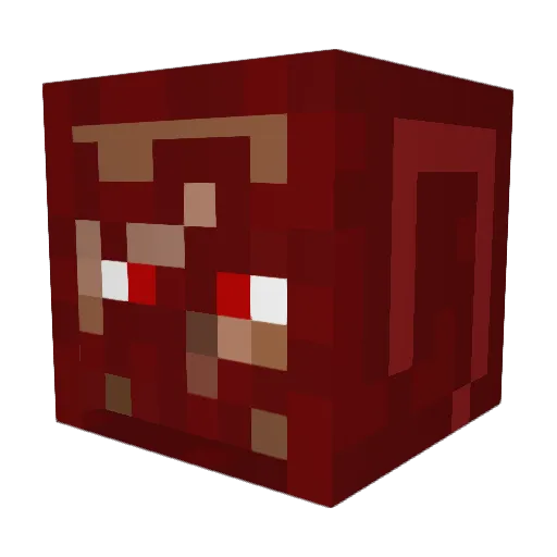 axhacker4 Minecraft avatar head, 3D render