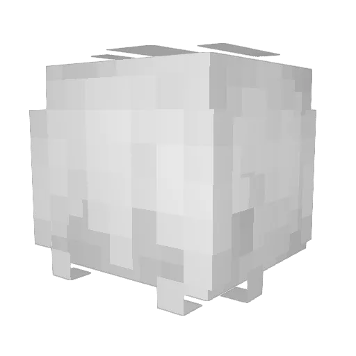 axiao_o Minecraft avatar head, 3D render