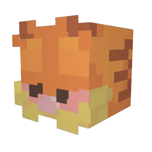 axisboldaslove Minecraft avatar head, 3D render