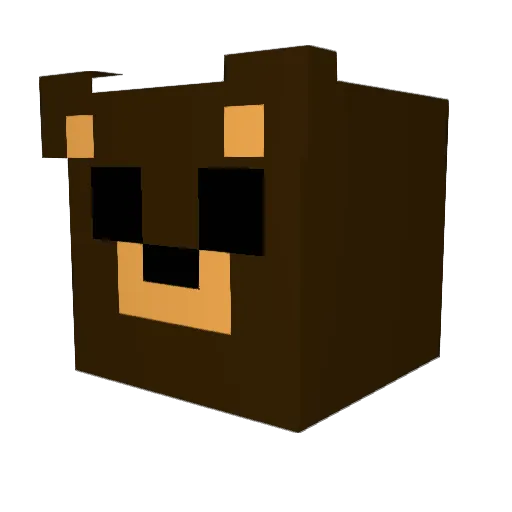 axl099020 Minecraft avatar head, 3D render