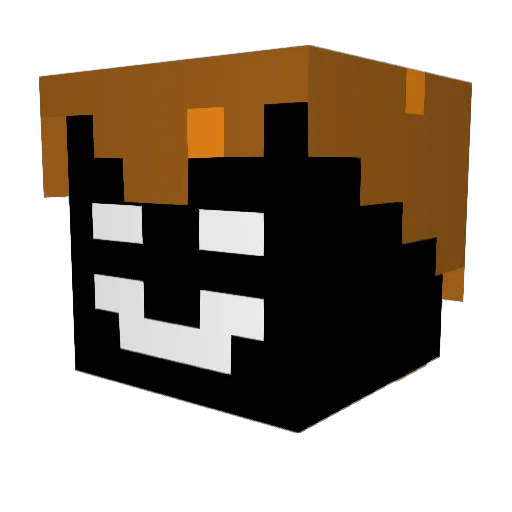 axle7 Minecraft avatar head, 3D render