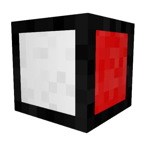 axmzt Minecraft avatar head, 3D render