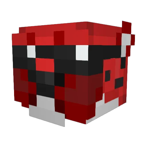Minecraft-Avatar von axokaczi: Kopf als 3D-Render