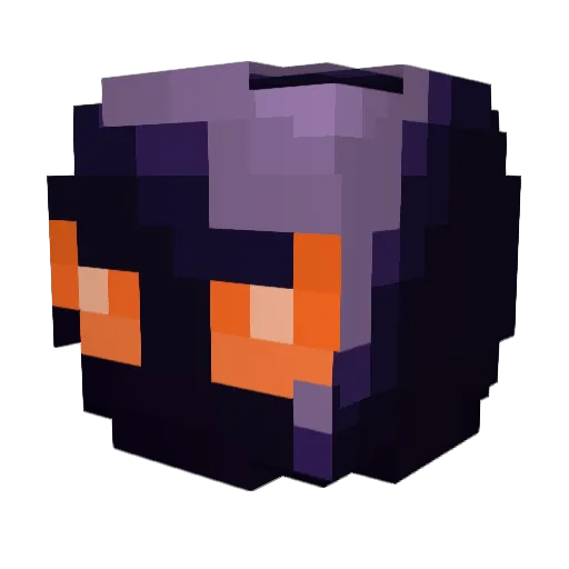 axolutek Minecraft avatar head, 3D render