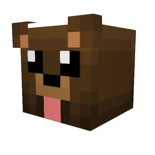 axon2468 Minecraft avatar head, 3D render