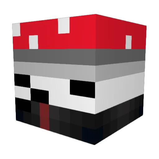 axonWTF Minecraft avatar head, 3D render