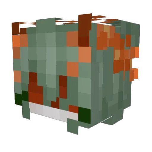 axuraze Minecraft avatar head, 3D render