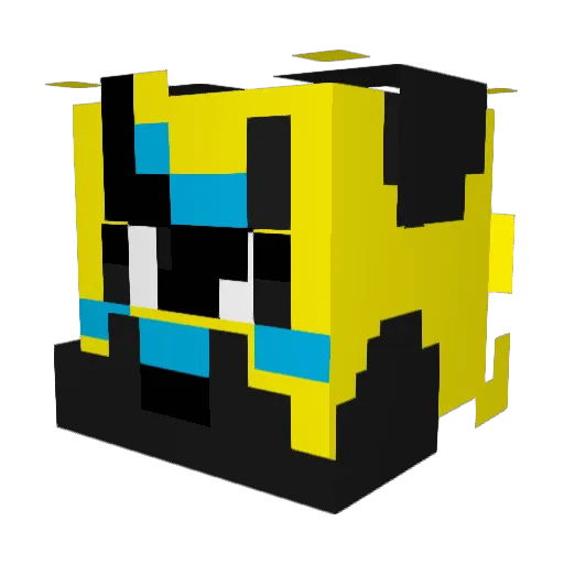 ayben194 Minecraft avatar head, 3D render