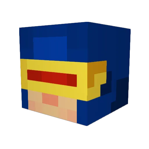 aydankenyon Minecraft avatar head, 3D render