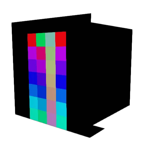 aydz Minecraft avatar head, 3D render