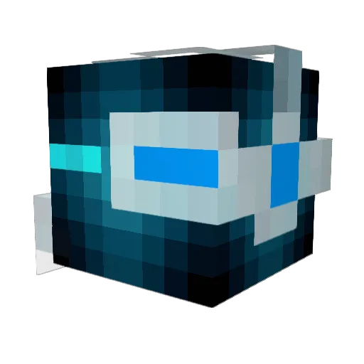ayee_jay Minecraft avatar head, 3D render