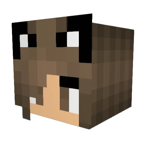ayeeesophia Minecraft avatar head, 3D render