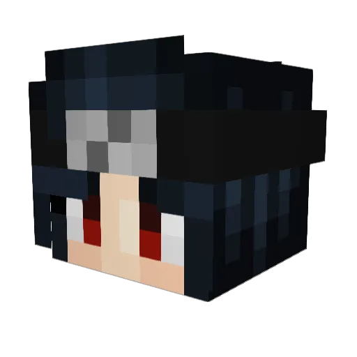 ayehh Minecraft avatar head, 3D render