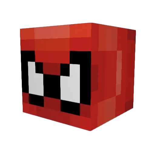 ayevanz Minecraft avatar head, 3D render