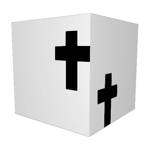 ayevry Minecraft avatar head, 3D render