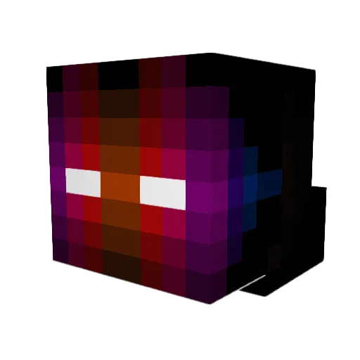 ayfer100 Minecraft avatar head, 3D render