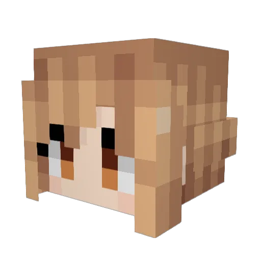 ayo_tf Minecraft avatar head, 3D render