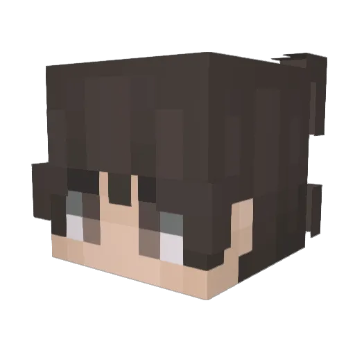 ayoblake Minecraft avatar head, 3D render