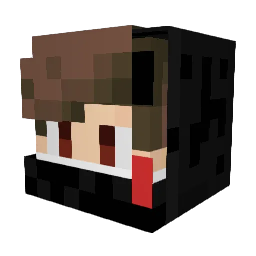 ayranossss Minecraft avatar head, 3D render