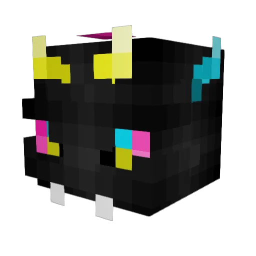 ayrazar Minecraft avatar head, 3D render