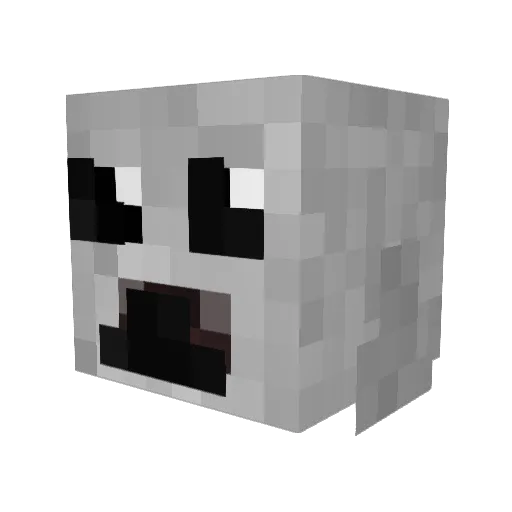 ayrowen Minecraft avatar head, 3D render