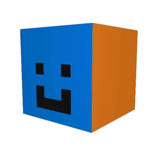 ayszo Minecraft avatar head, 3D render