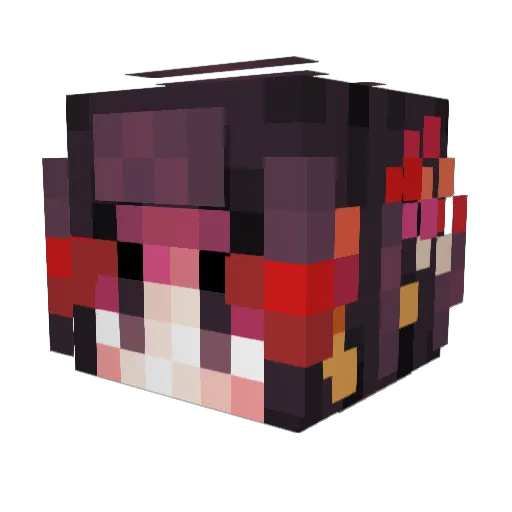 ayul06 Minecraft avatar head, 3D render