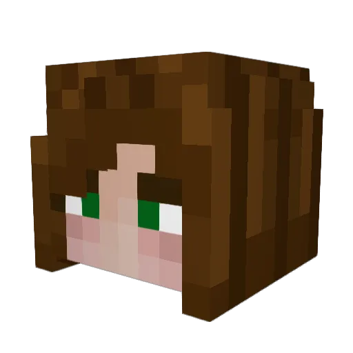 ayythiccmeme Minecraft avatar head, 3D render