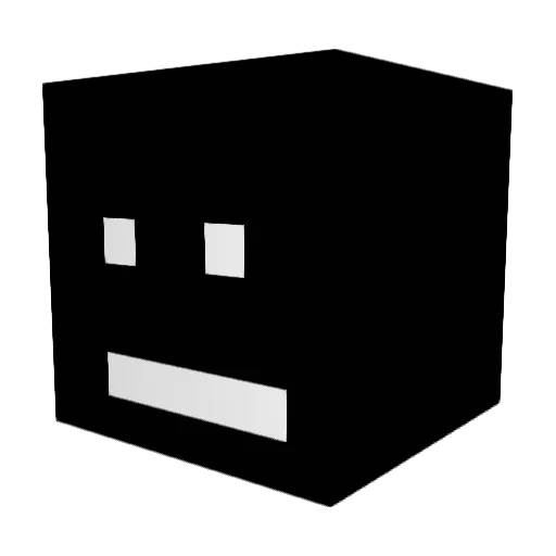 ayyyone Minecraft avatar head, 3D render