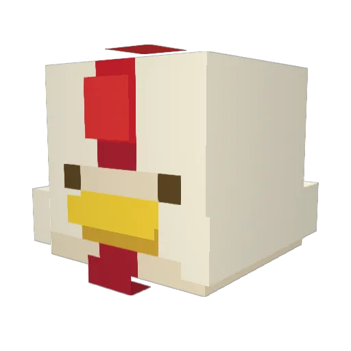 aza0918 Minecraft avatar head, 3D render