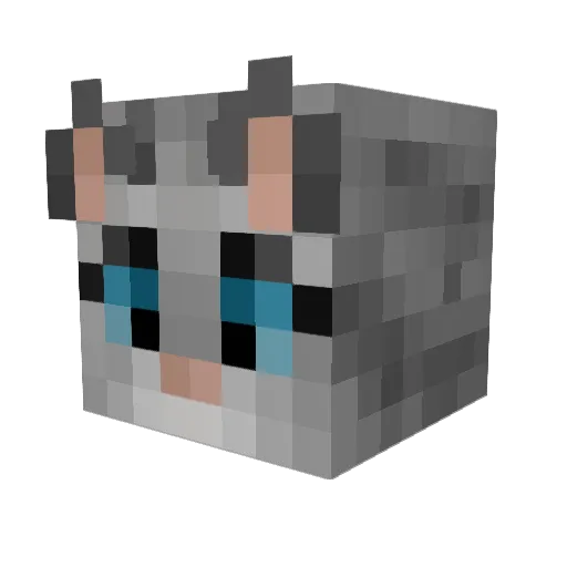 azapper71 Minecraft avatar head, 3D render