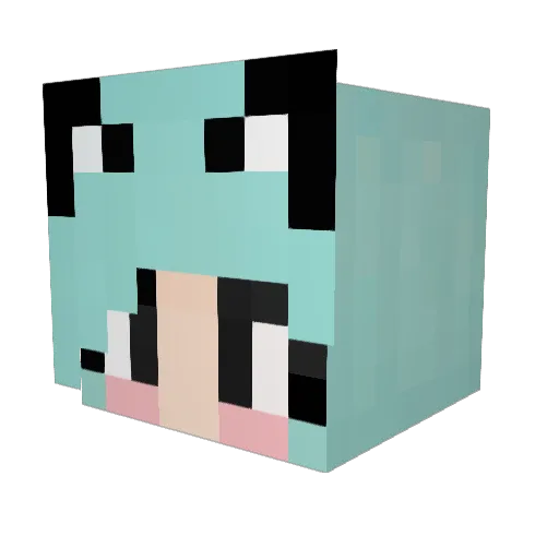 azazaz99 Minecraft avatar head, 3D render