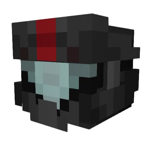 azeemkool Minecraft avatar head, 3D render