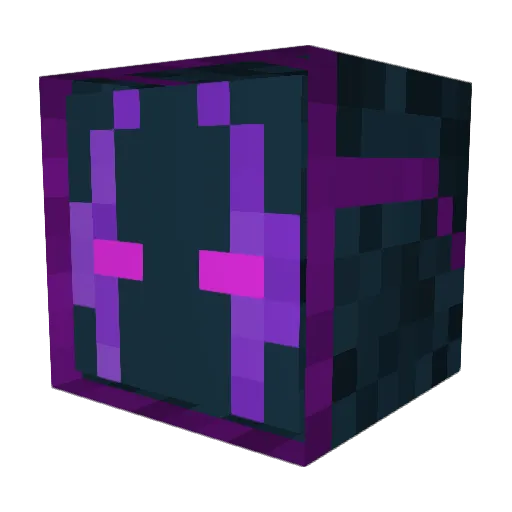 azertty Minecraft avatar head, 3D render