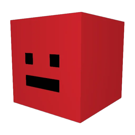 azertypoulpe Minecraft avatar head, 3D render