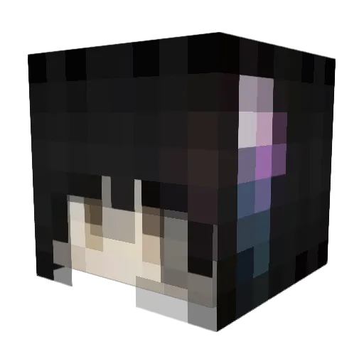 azhe0216 Minecraft avatar head, 3D render