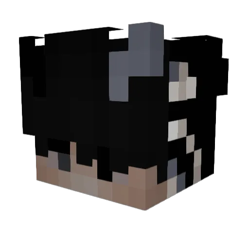 aziiiz_906 Minecraft avatar head, 3D render
