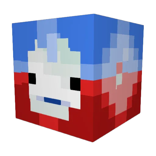 aziz_0 Minecraft avatar head, 3D render
