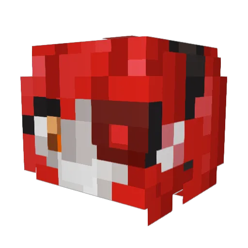 azlbazl Minecraft avatar head, 3D render