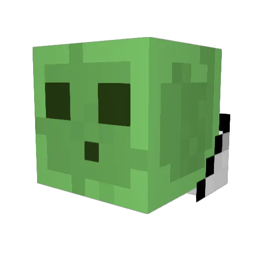 azm90 Minecraft avatar head, 3D render