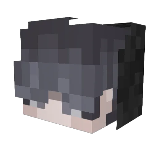 azopia Minecraft avatar head, 3D render