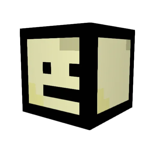 azsmanke Minecraft avatar head, 3D render