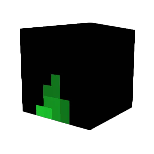 aztathoth Minecraft avatar head, 3D render