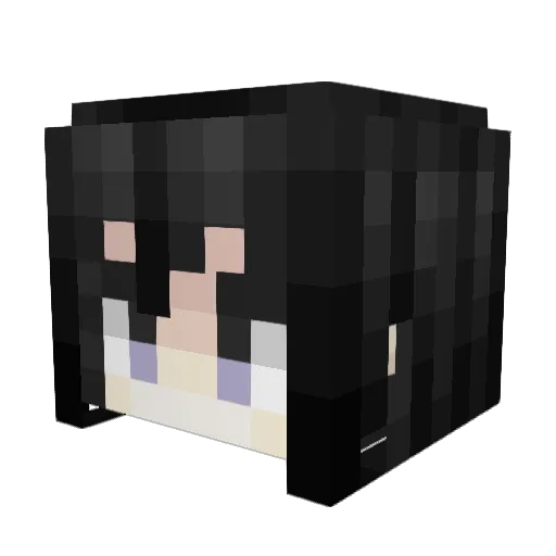 azuremaple05 Minecraft avatar head, 3D render