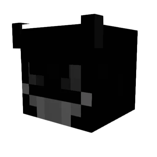 azurj2082 Minecraft avatar head, 3D render
