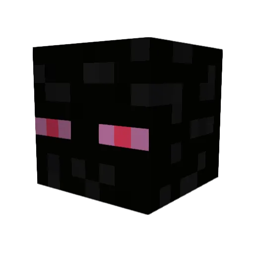 azuzuu Minecraft avatar head, 3D render
